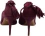 Aquazzura Pre-owned Suede heels Purple Dames - Thumbnail 4