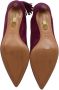 Aquazzura Pre-owned Suede heels Purple Dames - Thumbnail 6