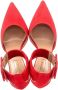 Aquazzura Pre-owned Suede heels Red Dames - Thumbnail 4