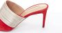 Aquazzura Pre-owned Suede heels Red Dames - Thumbnail 8