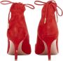 Aquazzura Pre-owned Suede heels Red Dames - Thumbnail 5