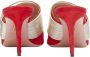 Aquazzura Pre-owned Suede heels Red Dames - Thumbnail 5