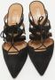 Aquazzura Pre-owned Suede mules Black Dames - Thumbnail 3