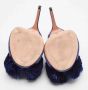 Aquazzura Pre-owned Suede mules Blue Dames - Thumbnail 5