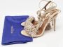 Aquazzura Pre-owned Suede sandals Beige Dames - Thumbnail 9