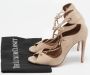 Aquazzura Pre-owned Suede sandals Beige Dames - Thumbnail 9