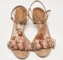 Aquazzura Pre-owned Suede sandals Beige Dames - Thumbnail 2