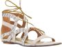 Aquazzura Pre-owned Suede sandals Beige Dames - Thumbnail 2