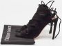 Aquazzura Pre-owned Suede sandals Black Dames - Thumbnail 9