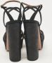 Aquazzura Pre-owned Suede sandals Black Dames - Thumbnail 5