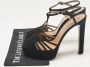 Aquazzura Pre-owned Suede sandals Black Dames - Thumbnail 9