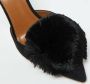 Aquazzura Pre-owned Suede sandals Black Dames - Thumbnail 7