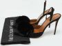 Aquazzura Pre-owned Suede sandals Black Dames - Thumbnail 9