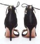 Aquazzura Pre-owned Suede sandals Black Dames - Thumbnail 5