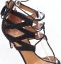 Aquazzura Pre-owned Suede sandals Black Dames - Thumbnail 7