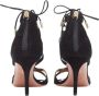 Aquazzura Pre-owned Suede sandals Black Dames - Thumbnail 5