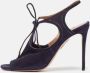 Aquazzura Pre-owned Suede sandals Blue Dames - Thumbnail 2