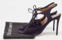 Aquazzura Pre-owned Suede sandals Blue Dames - Thumbnail 9