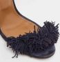 Aquazzura Pre-owned Suede sandals Blue Dames - Thumbnail 7