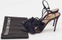 Aquazzura Pre-owned Suede sandals Blue Dames - Thumbnail 9