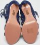 Aquazzura Pre-owned Suede sandals Blue Dames - Thumbnail 5