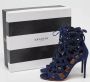 Aquazzura Pre-owned Suede sandals Blue Dames - Thumbnail 8