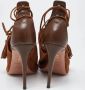 Aquazzura Pre-owned Suede sandals Brown Dames - Thumbnail 5