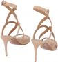 Aquazzura Pre-owned Suede sandals Brown Dames - Thumbnail 3