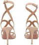 Aquazzura Pre-owned Suede sandals Brown Dames - Thumbnail 5