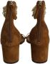 Aquazzura Pre-owned Suede sandals Brown Dames - Thumbnail 4