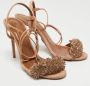 Aquazzura Pre-owned Suede sandals Pink Dames - Thumbnail 4