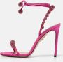 Aquazzura Pre-owned Suede sandals Pink Dames - Thumbnail 2