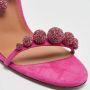 Aquazzura Pre-owned Suede sandals Pink Dames - Thumbnail 7