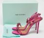 Aquazzura Pre-owned Suede sandals Pink Dames - Thumbnail 9