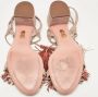 Aquazzura Pre-owned Suede sandals Pink Dames - Thumbnail 4