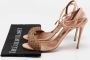 Aquazzura Pre-owned Suede sandals Pink Dames - Thumbnail 7