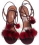 Aquazzura Pre-owned Suede sandals Red Dames - Thumbnail 2