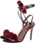 Aquazzura Pre-owned Suede sandals Red Dames - Thumbnail 3