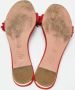 Aquazzura Pre-owned Suede sandals Red Dames - Thumbnail 6