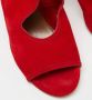 Aquazzura Pre-owned Suede sandals Red Dames - Thumbnail 7