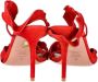 Aquazzura Pre-owned Suede sandals Red Dames - Thumbnail 4