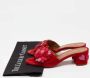 Aquazzura Pre-owned Suede sandals Red Dames - Thumbnail 7