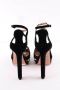 Aquazzura Pre-owned Velvet heels Black Dames - Thumbnail 2