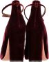 Aquazzura Pre-owned Velvet heels Red Dames - Thumbnail 5