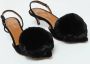 Aquazzura Pre-owned Velvet sandals Black Dames - Thumbnail 4