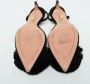 Aquazzura Pre-owned Velvet sandals Black Dames - Thumbnail 6