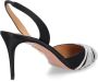 Aquazzura Elegante Satijnen Gatsby Pumps Black Dames - Thumbnail 5