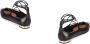 Aquazzura Puntige balletflats met goudkleurige hak Black Dames - Thumbnail 3