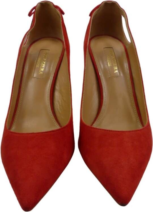 Aquazzura Rode hoge hakken Red Dames