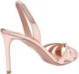 Aquazzura Roze Stiletto Hak Ronde Neus Schoenen Pink Dames - Thumbnail 3